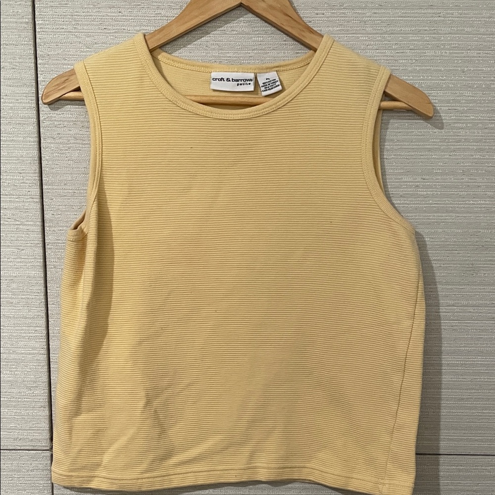 Croft & Barrow Petite Beige Top